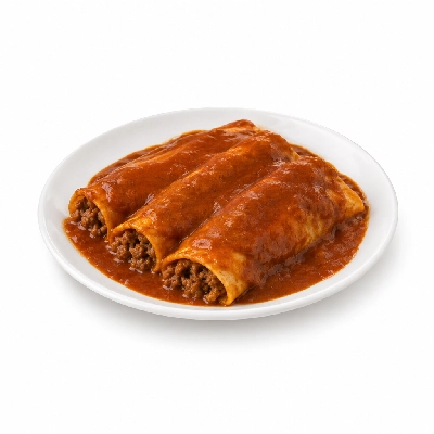 Don Pablo's Fiesta to Go Platters Enchilada (Beef) Small
