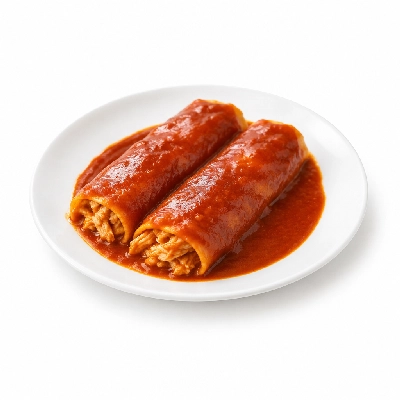 Don Pablo's Fiesta to Go Platters Enchilada (Chicken) Big