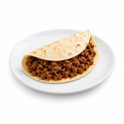 Don Pablo's Fiesta to Go Platters Taco (Beef Soft) Big