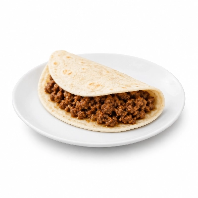 Don Pablo's Fiesta to Go Platters Taco (Beef Soft) Small