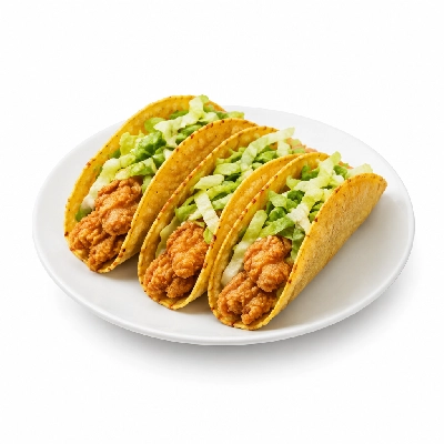Don Pablo's Fiesta to Go Platters Taco (Chicken Crispy) Small