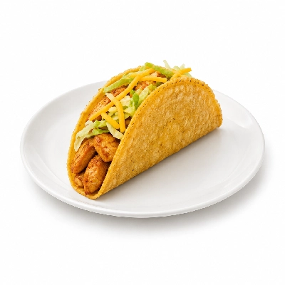 Don Pablo's Kid's Menu Choice of Crispy Chicken Taco