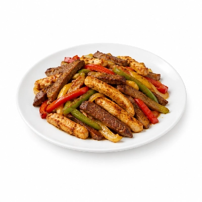 Don Pablo's Lunch Fajitas Sized Steak & Chicken