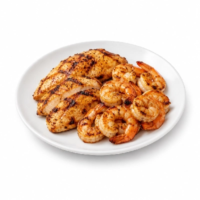 Don Pablo's Mesquite-Grilled Favorites Grilled Chicken & Shrimp