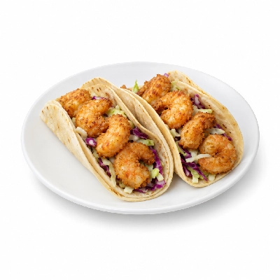 Don Pablo's Primo Tacos Fried Shrimp Trio without Dressing