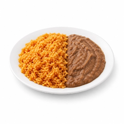 Don Pablo's Sizzlin' Fajitas Fixin's Hot Set (Mexican Rice & Refritos)