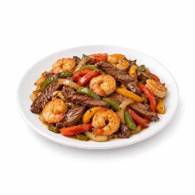Don Pablo's Sizzlin' Fajitas Shrimp Combo & Steak