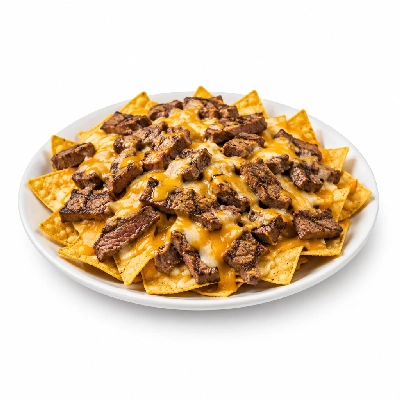 Don Pablo's Start the Fiesta Nachos Fajita Mesquite-Grilled Steak