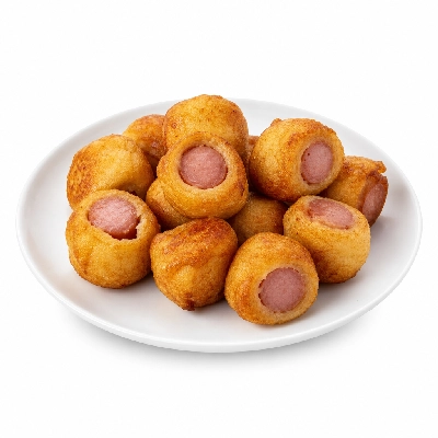 Dunkin' Donuts Am Snacks Sausage Pancake Bites