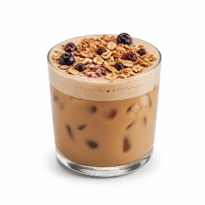 Dunkin' Donuts Blueberry Oat Cold Brew Small