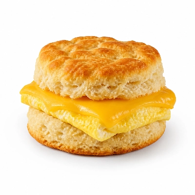 Dunkin' Donuts Breakfast Sandwiches Egg & Cheese on Biscuit