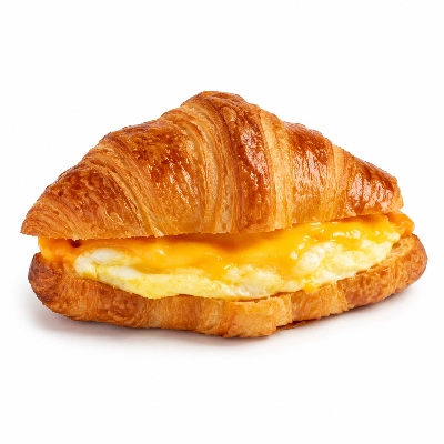 Dunkin' Donuts Breakfast Sandwiches Egg & Cheese on Croissant