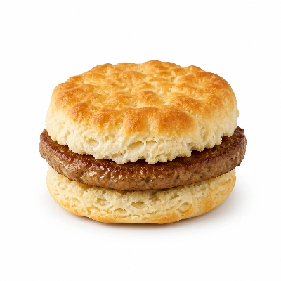 Dunkin' Donuts Breakfast Sandwiches Sausage Biscuit
