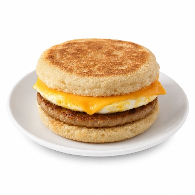 Dunkin' Donuts Breakfast Sandwiches Turkey Sausage
