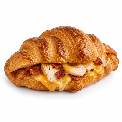 Dunkin' Donuts Chicken Bacon & Cheese Croissant Stuffer