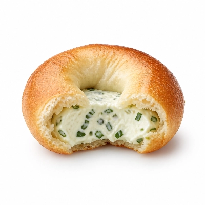Dunkin' Donuts Chive & Onion Stuffed Bagel Minis