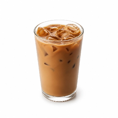 Dunkin' Donuts Coffee Caramel Mocha Iced Large