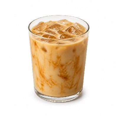Dunkin' Donuts Coffee Caramel Swirl Iced with Cream Small