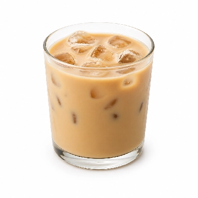 Dunkin' Donuts Coffee Iced with Cream and Sugar Small