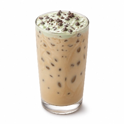 Dunkin' Donuts Coffee Mint Chocolate Chip with Cream Xlarge