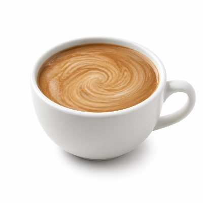 Dunkin' Donuts Coffee Mocha Swirl with Cream Large