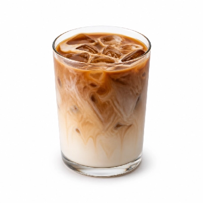 Dunkin' Donuts Coffee Pumpkin Swirl Iced Macchiato with Skim Milk Small