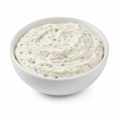 Dunkin' Donuts Cream Cheese Reduced Fat Onion & Chive Spread 25% Less Than