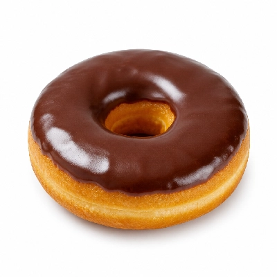 Dunkin' Donuts Donuts Chocolate Iced Bismark