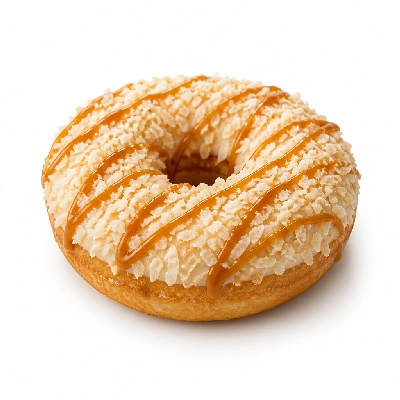 Dunkin' Donuts Donuts Coconut Caramel Drizzle