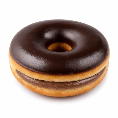 Dunkin' Donuts Donuts Double Cocoa Kreme