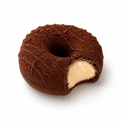 Dunkin' Donuts Donuts Double Cocoa Kreme Puff