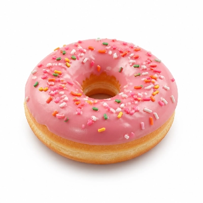 Dunkin' Donuts Donuts Frosted Strawberry Dream