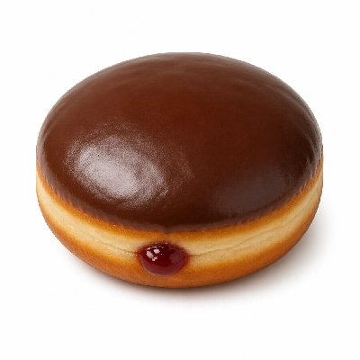 Dunkin' Donuts Donuts Glazed Cocoa Jelly