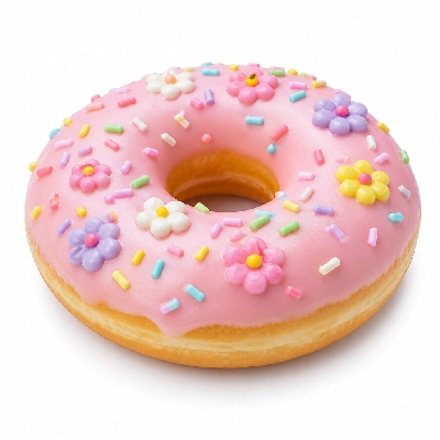 Dunkin' Donuts Donuts Spring Flowers