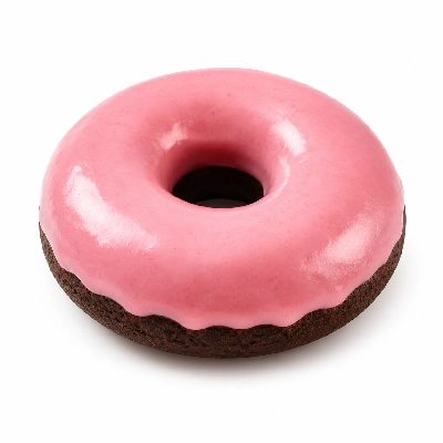 Dunkin' Donuts Donuts Strawberry Frosted Cocoa