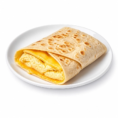 Dunkin' Donuts Egg and Cheese Wake-up Wrap