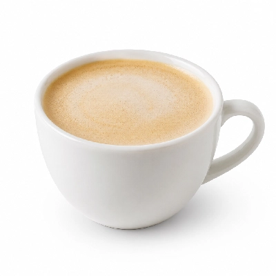 Dunkin' Donuts Espresso Beverages French Vanilla Swirl Hot Latte with Skim Milk Sm