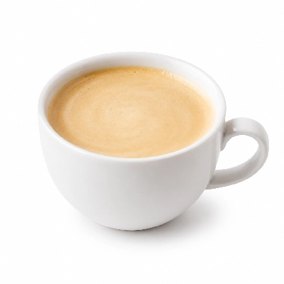 Dunkin' Donuts Espresso Beverages French Vanilla Swirl Hot Latte with Whole Milk Large