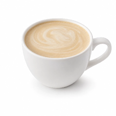 Dunkin' Donuts Espresso Beverages French Vanilla Swirl Hot Latte with Whole Milk Med