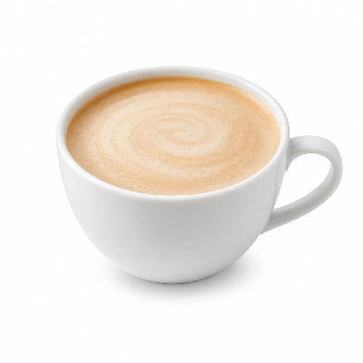Dunkin' Donuts Espresso Beverages Hazelnut Swirl Hot Latte with Skim Milk Med