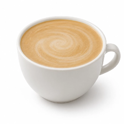 Dunkin' Donuts Espresso Beverages Hazelnut Swirl Hot Latte with Whole Milk Large