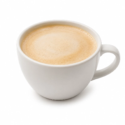 Dunkin' Donuts Espresso Beverages Hot Latte with Almond Milk Med