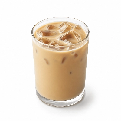 Dunkin' Donuts Espresso Beverages Iced Latte with Skim Milk and Sugar Small