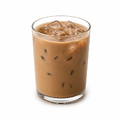 Dunkin' Donuts Espresso Beverages Iced Mocha Latte with Milk Sm