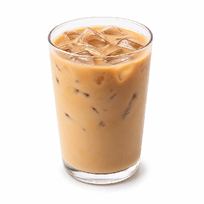 Dunkin' Donuts Espresso Beverages Iced Vanilla Latte Lite Large 33% Fewer Calories Than Our Made with Whole Milk