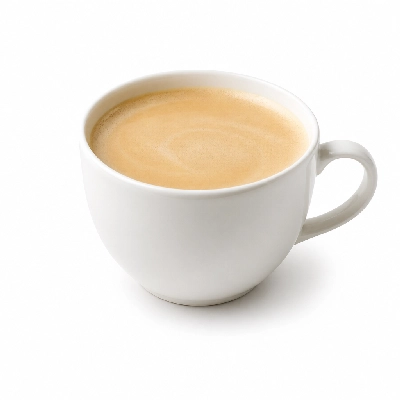 Dunkin' Donuts Espresso Beverages Latte with Skim Milk and Sugar Large
