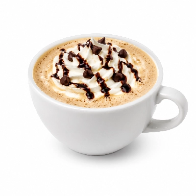 Dunkin' Donuts Espresso Beverages Mint Chocolate Chip Latte with Milk Medium