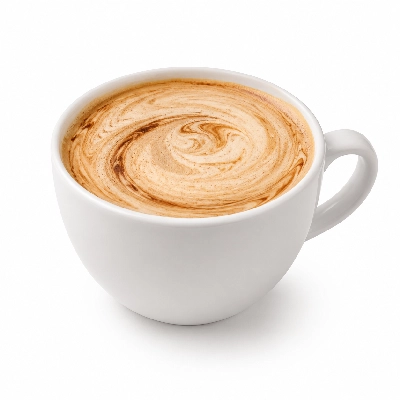 Dunkin' Donuts Espresso Beverages Mocha Swirl Latte with Skim Milk Medium
