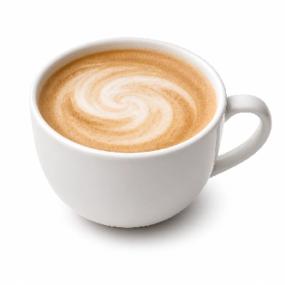 Dunkin' Donuts Espresso Beverages Mocha Swirl Latte with Skim Milk Small