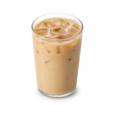 Dunkin' Donuts Espresso Beverages Old Fashioned Butter Pecan Iced Latte with Milk Medium